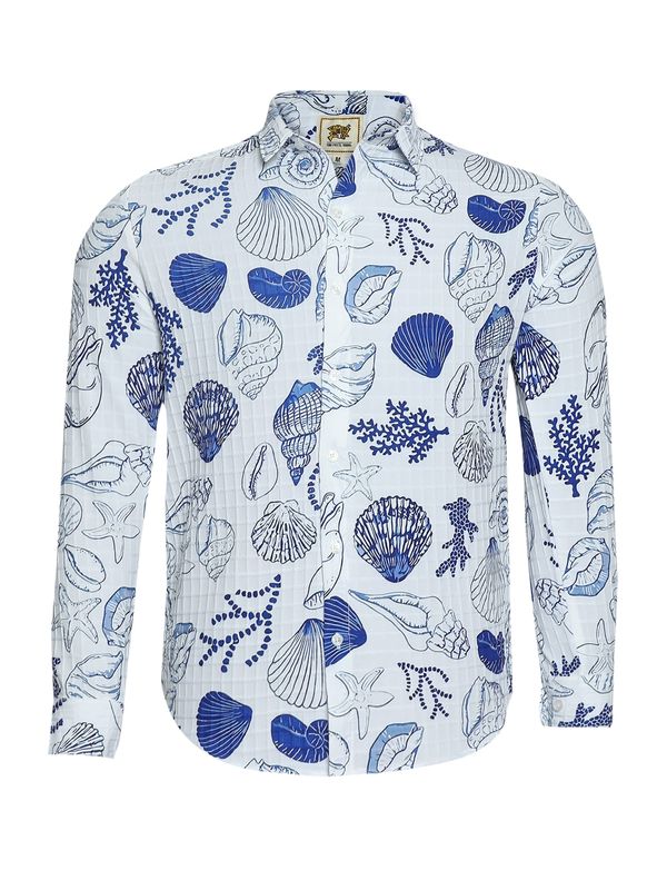 Campus Sutra Campus Sutra Košulja ' Onyx '  miks boja / bijela