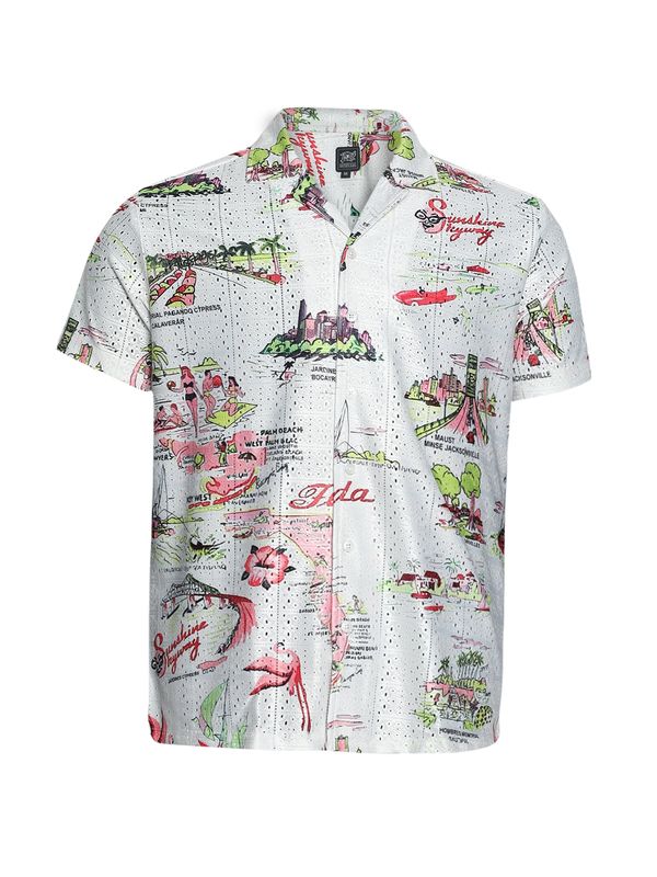 Campus Sutra Campus Sutra Košulja 'Saint'  miks boja / bijela