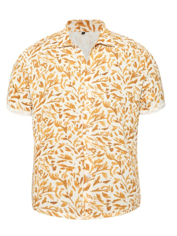 Campus Sutra Campus Sutra Košulja ' Sawyer '  bež / smeđa