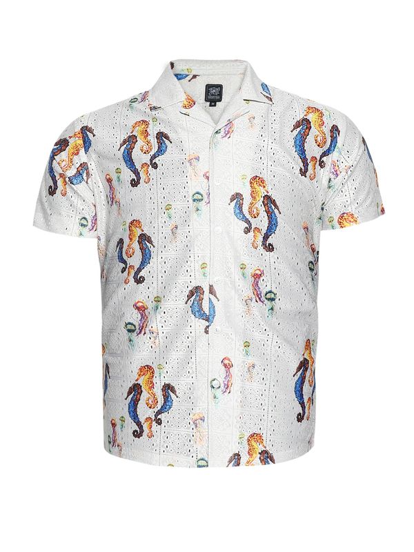 Campus Sutra Campus Sutra Košulja 'Titus'  miks boja / bijela