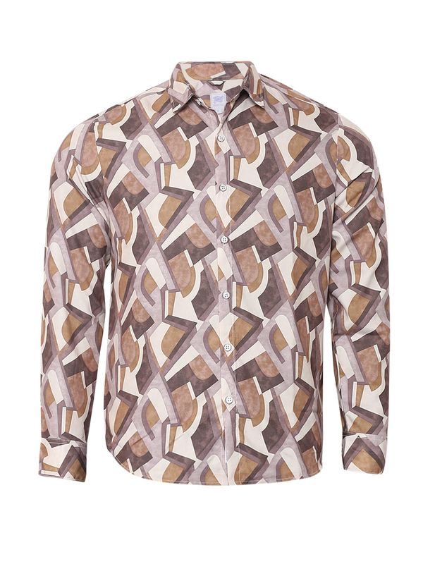 Campus Sutra Campus Sutra Košulja ' Winston '  smeđa melange