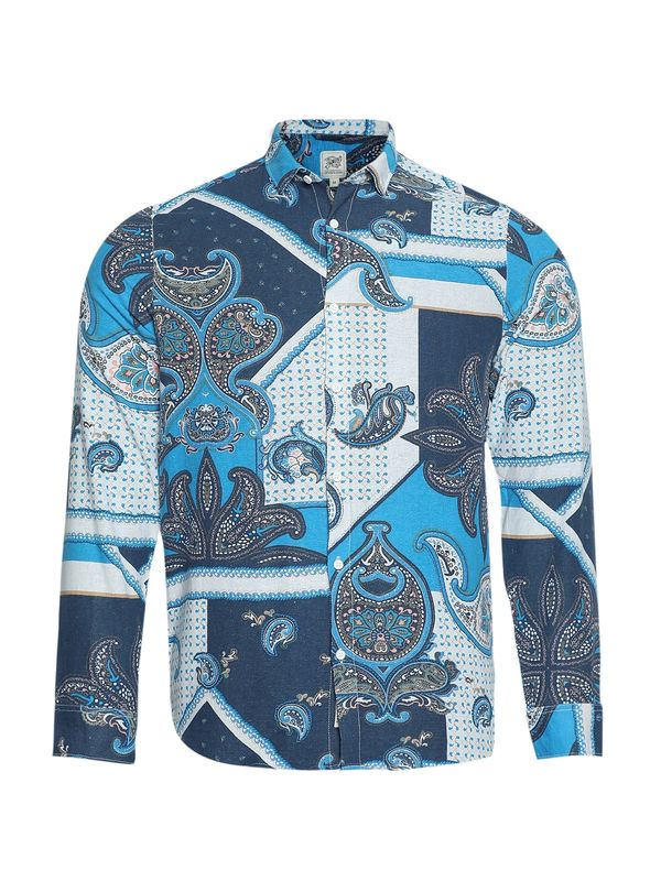 Campus Sutra Campus Sutra Majica ' Tatum '  plava