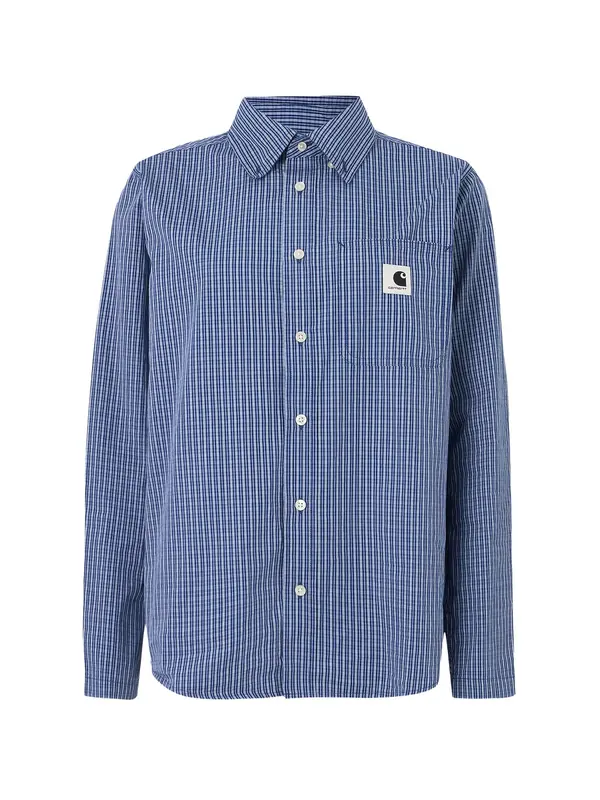 Carhartt WIP Carhartt WIP Bluza 'Groff'  kraljevsko plava / svijetloplava / crna / bijela