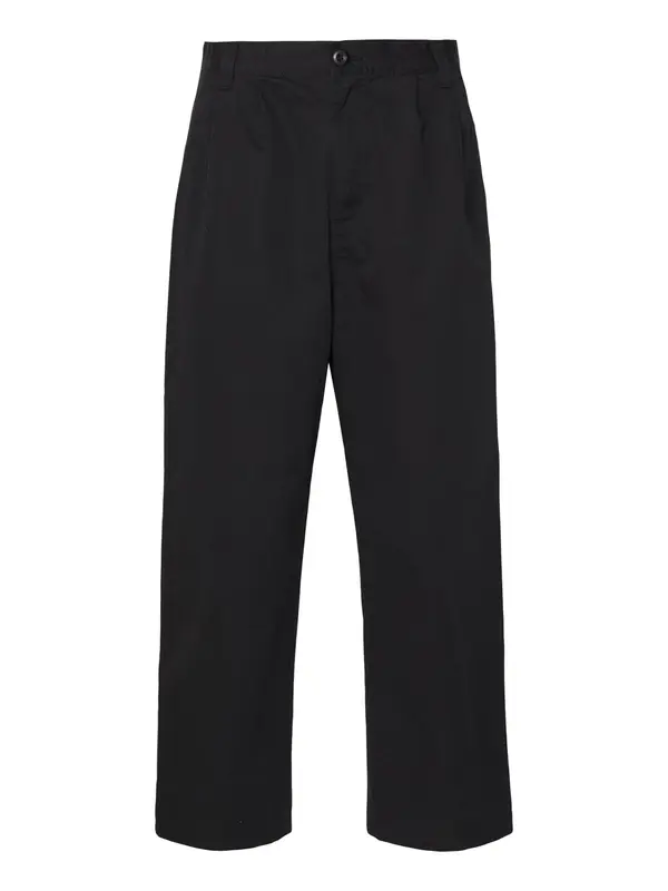 Carhartt WIP Carhartt WIP Hlače s naborima 'Merrick'  crna