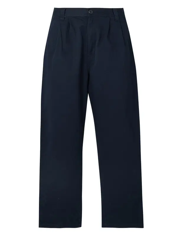 Carhartt WIP Carhartt WIP Hlače s naborima 'Merrick'  tamno plava