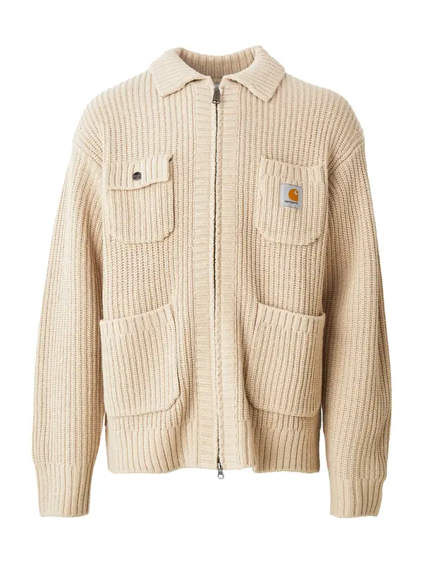 Carhartt WIP Carhartt WIP Kardigan 'Chore'  sivkasto bež