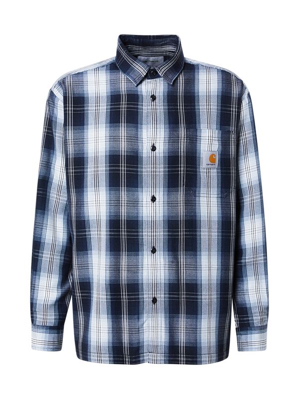 Carhartt WIP Carhartt WIP Košulja 'Blanton'  plava / morsko plava / bijela