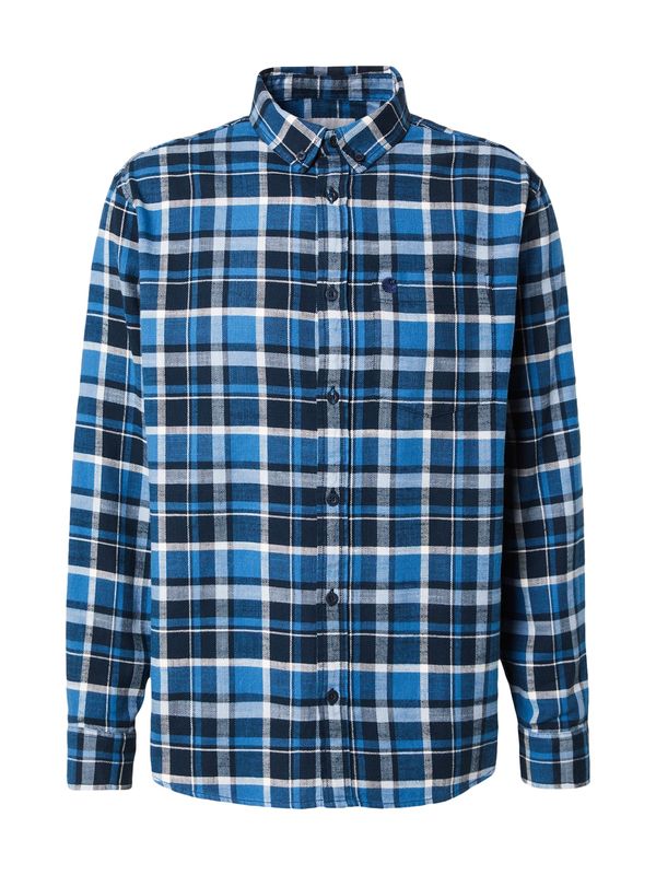 Carhartt WIP Carhartt WIP Košulja 'Fendrick'  azur / tamno plava / bijela