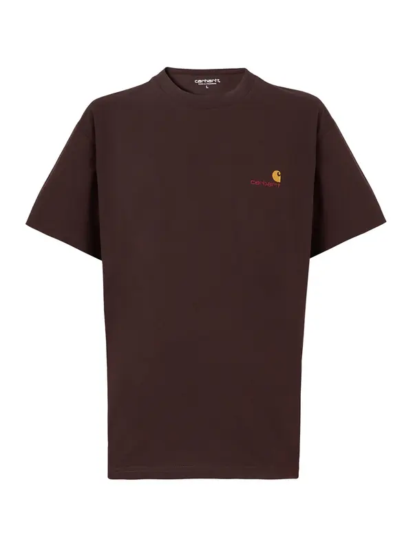 Carhartt WIP Carhartt WIP Majica 'American Script'  tamno smeđa
