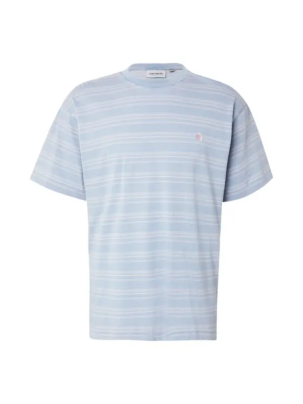 Carhartt WIP Carhartt WIP Majica 'Brodine'  svijetloplava / pastelno roza