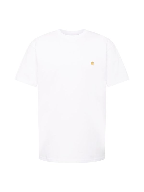 Carhartt WIP Carhartt WIP Majica 'Chase'  zlatno žuta / bijela