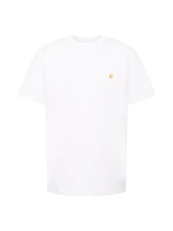 Carhartt WIP Carhartt WIP Majica 'Chase'  zlatno žuta / bijela