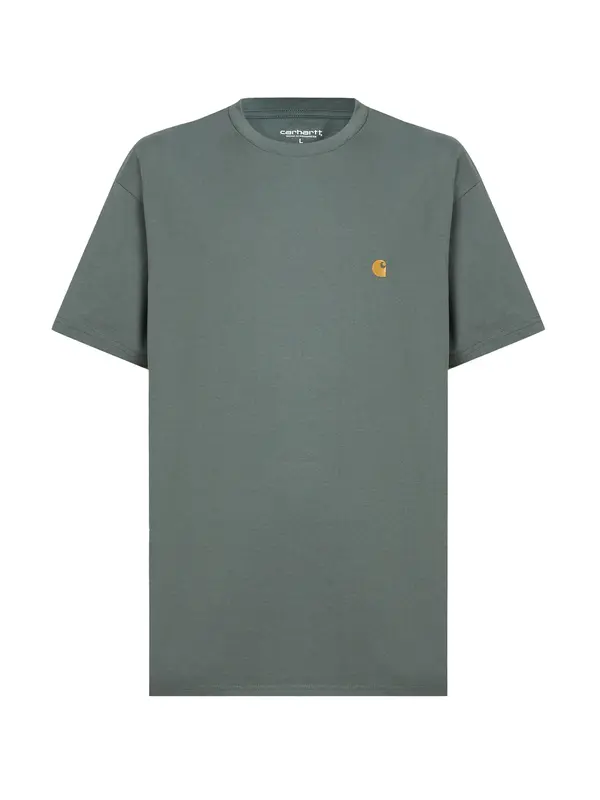 Carhartt WIP Carhartt WIP Majica 'Chase'  zlatno žuta / kraljevski zelena