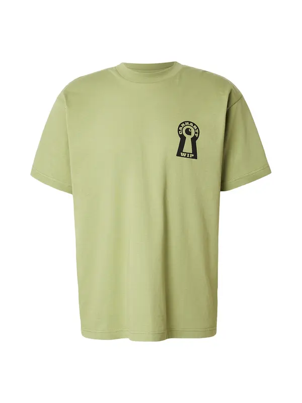 Carhartt WIP Carhartt WIP Majica 'Locked'  kivi zelena / crna