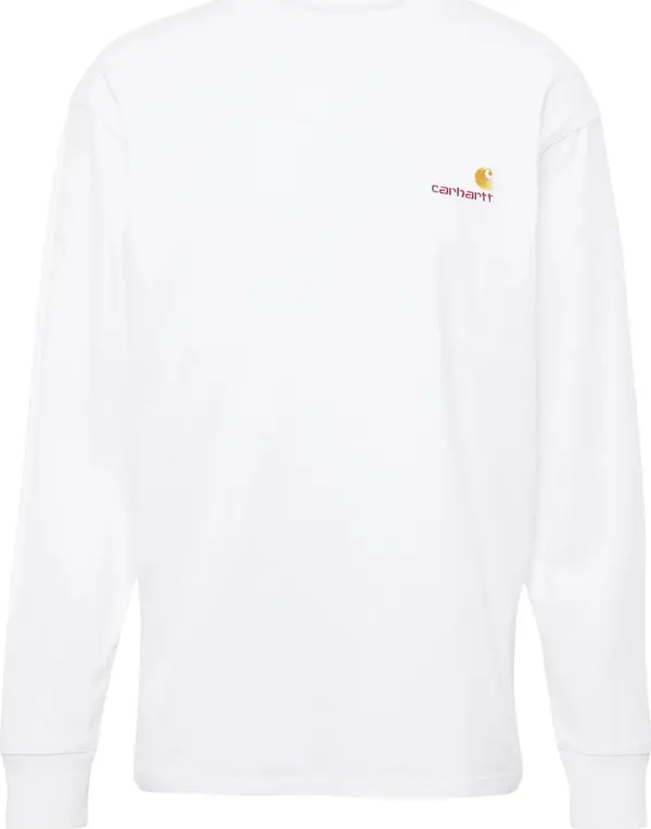 Carhartt WIP Carhartt WIP Majica  narančasto žuta / boja vina / bijela