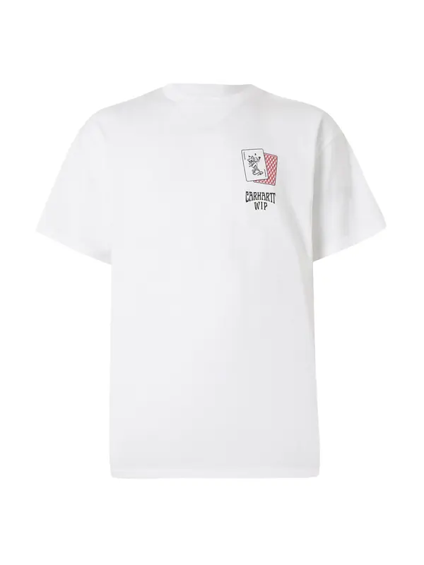 Carhartt WIP Carhartt WIP Majica 'Playing Cards'  crvena / crna / bijela