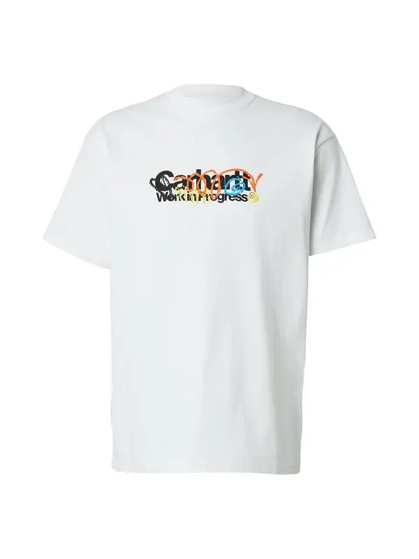 Carhartt WIP Carhartt WIP Majica 'Primary'  neonsko plava / narančasta / crna / bijela
