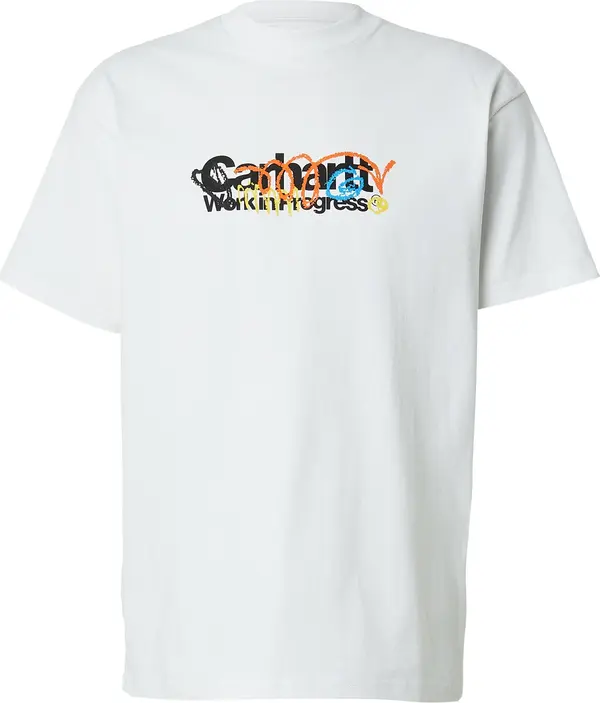 Carhartt WIP Carhartt WIP Majica 'Primary'  neonsko plava / narančasta / crna / bijela