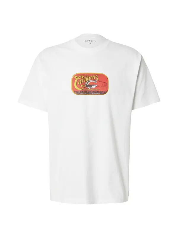 Carhartt WIP Carhartt WIP Majica 'Sardinas'  senf / antracit siva / hrđavo crvena / bijela