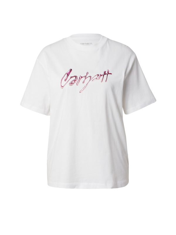 Carhartt WIP Carhartt WIP Majica  tamno roza / bijela