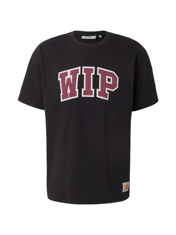 Carhartt WIP Carhartt WIP Majica 'WIP III'  merlot / crna / bijela
