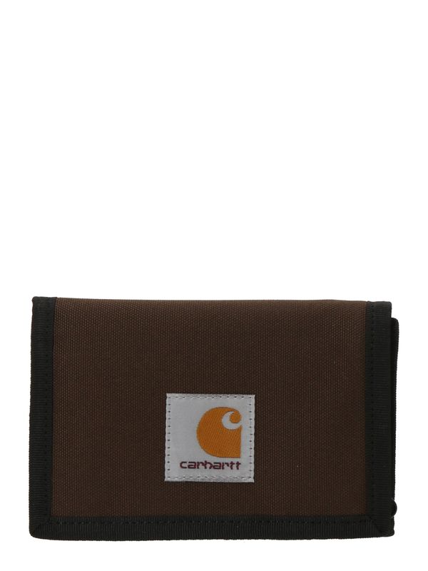 Carhartt WIP Carhartt WIP Novčanik 'Alec'  tamno smeđa / crna / prljavo bijela