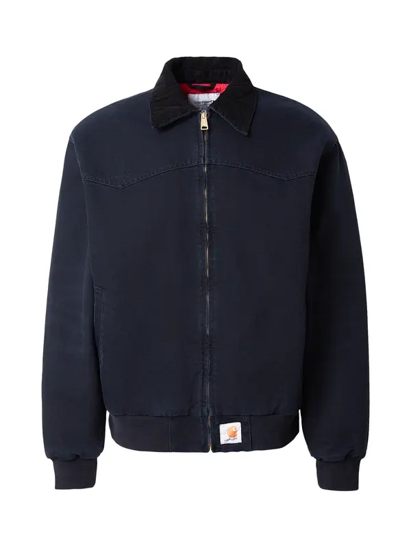 Carhartt WIP Carhartt WIP Prijelazna jakna 'OG Santa Fe'  crni traper