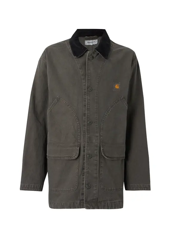 Carhartt WIP Carhartt WIP Prijelazna jakna 'Prescott'  maslinasta / crna