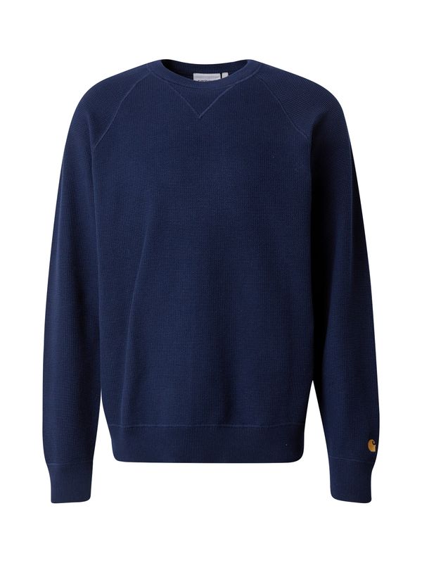 Carhartt WIP Carhartt WIP Pulover  morsko plava / narančasto žuta