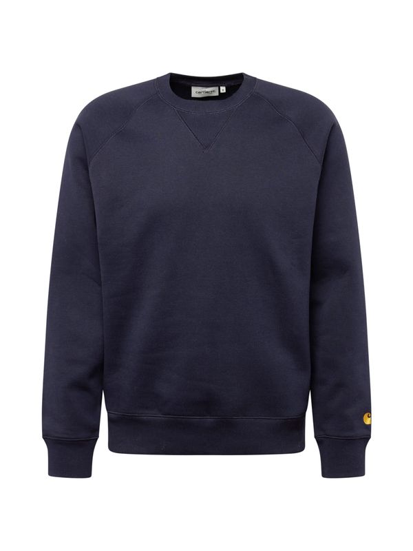 Carhartt WIP Carhartt WIP Sweater majica 'Chase'  mornarsko plava / zlatno žuta