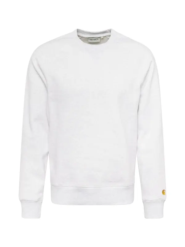 Carhartt WIP Carhartt WIP Sweater majica 'Chase'  zlatno žuta / svijetlosiva