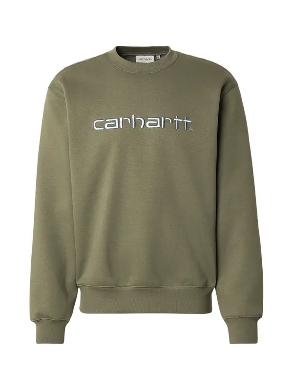 Carhartt WIP Carhartt WIP Sweater majica  nebesko plava / maslinasta