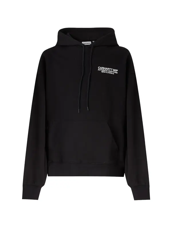 Carhartt WIP Carhartt WIP Sweater majica 'Sean Hamilton'  siva / crna