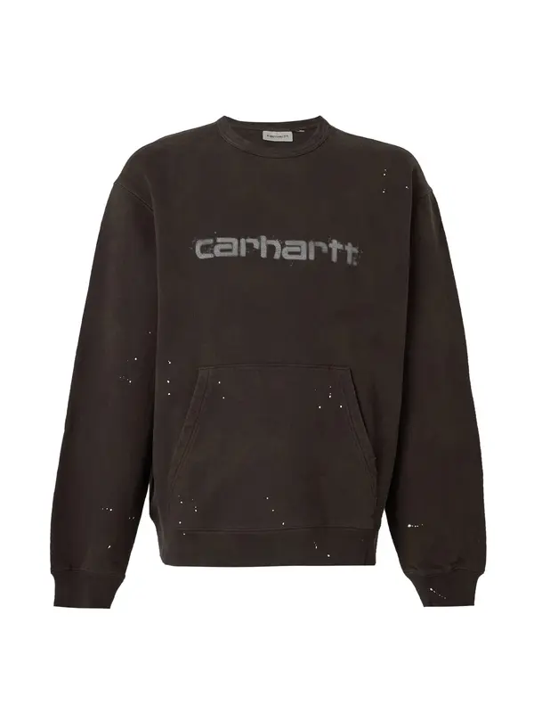 Carhartt WIP Carhartt WIP Sweater majica  svijetlosiva / crna / prljavo bijela