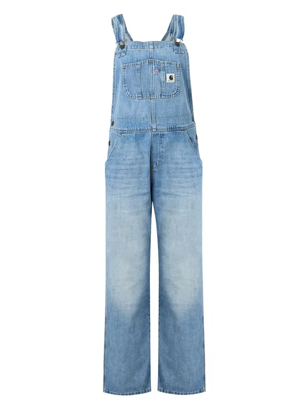Carhartt WIP Carhartt WIP Traperice s tregerima  plavi traper