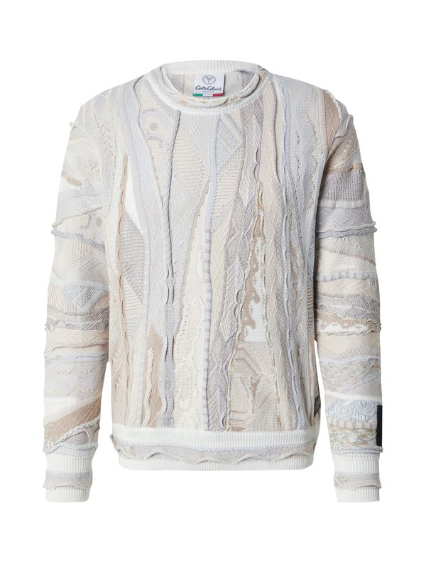 Carlo Colucci Carlo Colucci Pulover 'Dondi'  bež / pijesak / svijetlosiva