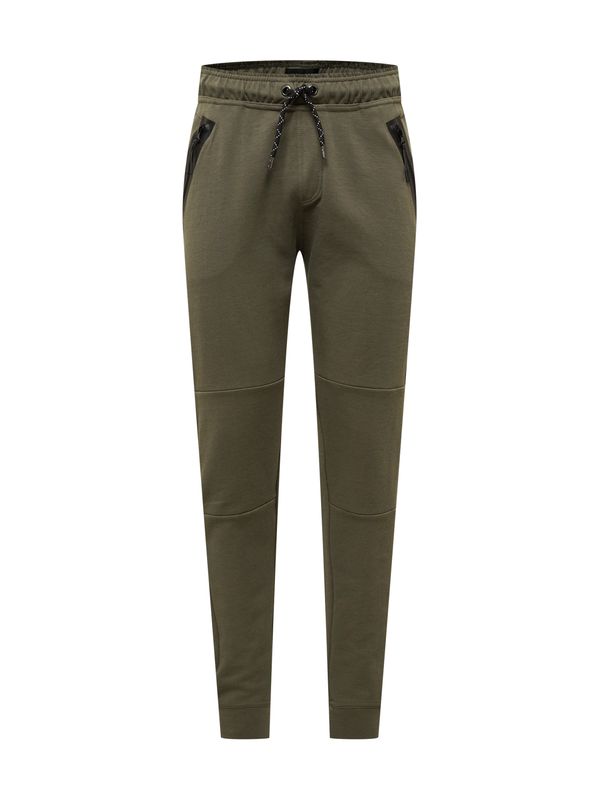 Cars Jeans Cars Jeans Hlače 'LAX'  maslinasta / crna