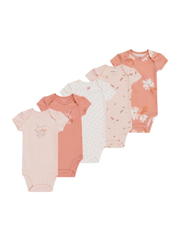 Carter's Carter's Dječji bodi  miks boja / ciglasto crvena / roza / bijela
