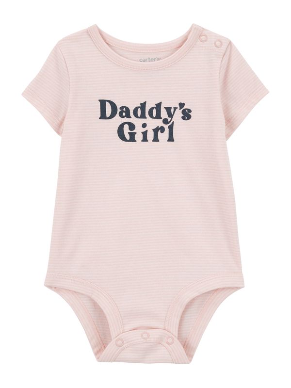 Carter's Carter's Dječji bodi  pastelno roza / crna / bijela