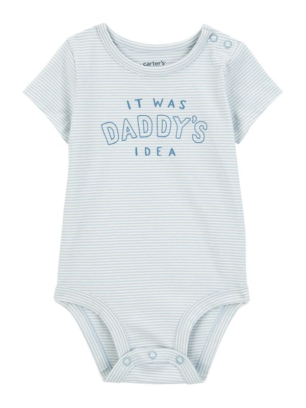 Carter's Carter's Dječji bodi  plava / svijetloplava / bijela