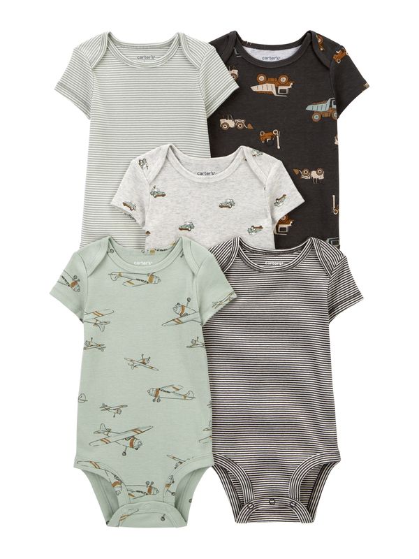 Carter's Carter's Dječji bodi  siva / menta / crna / bijela