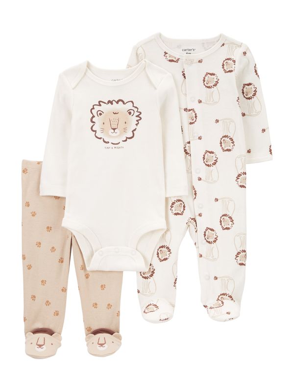 Carter's Carter's Komplet  bež / boja slonovače / čokolada / sepija