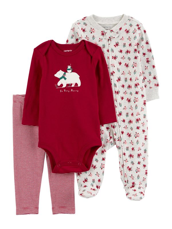 Carter's Carter's Komplet  zelena / crvena / bijela