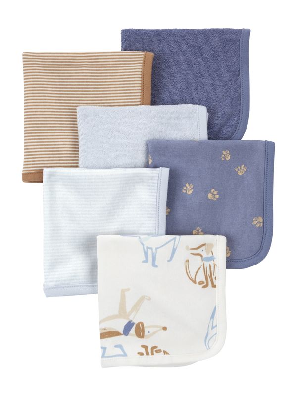 Carter's Carter's Ručnik za lice  safirno plava / svijetloplava / karamela / prljavo bijela