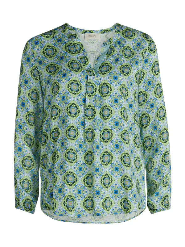 Cartoon Cartoon Bluza  svijetloplava / svijetlozelena / bijela