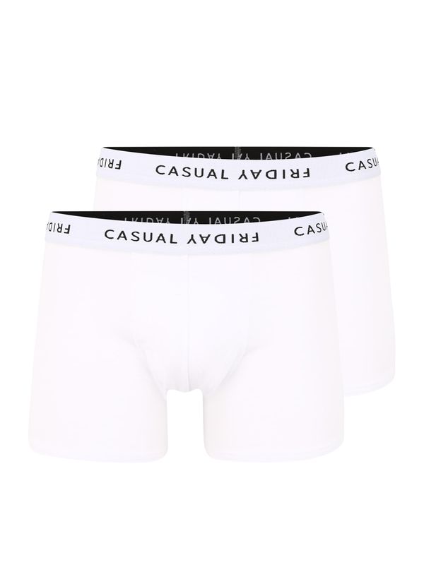 Casual Friday Casual Friday Bokserice 'Norh'  crna / bijela