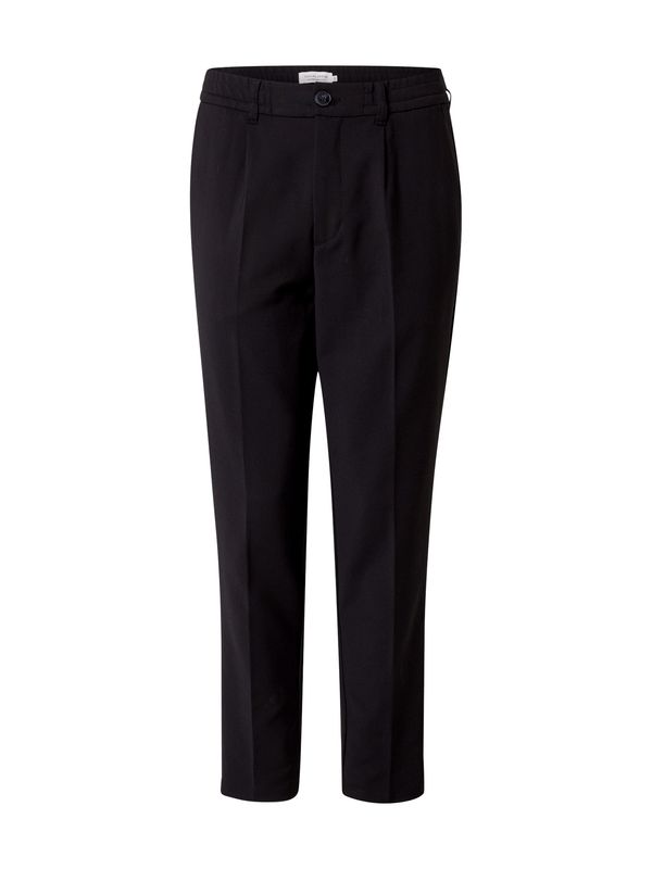 Casual Friday Casual Friday Hlače s naborima 'Marc'  crna