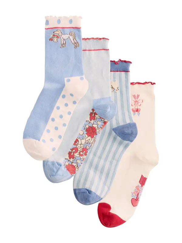 Cath Kidston Cath Kidston Čarape  plava / crvena
