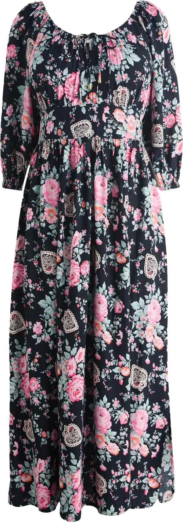 Cath Kidston Cath Kidston Haljina  pastelno zelena / roza / crna / prljavo bijela