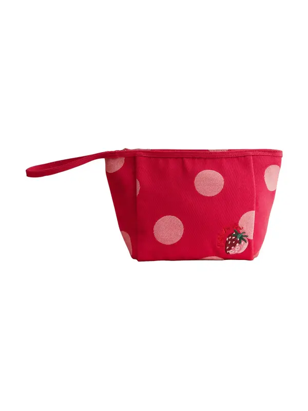 Cath Kidston Cath Kidston Kozmetička torbica 'Keepsake'  rosé / crvena